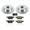 thumbnail image 3 of PowerStop Rear Z23 Evolution Sport Carbon-Fiber Ceramic Brake Pad and Drilled & Slotted Rotor Kit Fits: FORD LINCOLN Select Models K7144, 3 of 10