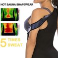 thumbnail image 1 of Chaleco De Sudor Chaleco moldeador de cuerpo para mujer, ropa moldeadora de cuerpo sudoroso para ejercicio físico (azul S/M), 1 of 9
