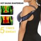 thumbnail image 1 of Chaleco De Sudor Chaleco moldeador de cuerpo para mujer, ropa moldeadora de cuerpo sudoroso para ejercicio físico (azul S/M), 1 of 9
