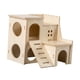 thumbnail image 3 of Laberinto para hámster, casa de madera, accesorios para jaulas, decoración de jaulas, escondite, juguete de exploración Estilo C, 3 of 9
