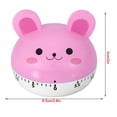 thumbnail image 4 of Fdit Minuterie de Cuisine, Minuterie, Minuterie de Cuisine Mécanique Manuelle Compteurs de Formes d'Animaux pour Outil de Minuterie de Cuisine, 4 of 8