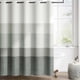 thumbnail image 1 of Cortina de Ducha Jinchan Ombre Nube Gris Impermeable 180x180cm, 1 of 8