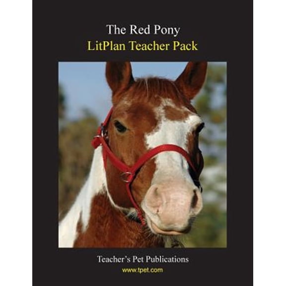 Pre-Owned Litplan Teacher Pack: The Red Pony (Paperback) by Mary B Collins