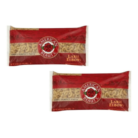 ( 2 Pack ) American Beauty Large Elbows 24 Oz. Bag