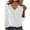 White, variant on Sweater for Women V Neck Long Sleeve Solid Color Pullover Sweater Knit Tops