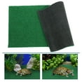 thumbnail image 5 of Fovewise Realistic Fake Grass Mat Fish Tank Reptile Ramp Turf Artificial Grass Mat for Turtle Basking Aquatic Terrariums Outdoor Indoor Use, 5 of 8