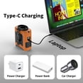 thumbnail image 4 of Portable Waist Clip Fan with 10000mAh Power Bank, Wearable Neck Fan, 4 of 12