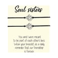 thumbnail image 1 of LILELIS Soul Sister Bracelet Soul Sister Soul Sister Jewelry Bracelet Bracelet Set Friendship Bracelet Friend Bracelet with Card Studs Set Earring Hoops Set, 1 of 8