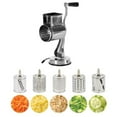 thumbnail image 4 of Stainless Steel Roller Vegetable Cutter, Food Chopper, Suction Cup Base, Multifunctional Kitchen Tool for Slicing, Grating, and Shredding, by FAJHHA, 4 of 8