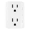 thumbnail image 1 of Contacto Dúplex Leviton Blanco Policarbonato 3/3", 1 of 3