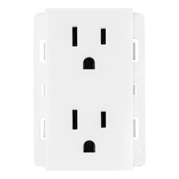 Contacto Dúplex Leviton Blanco Policarbonato 3/3"