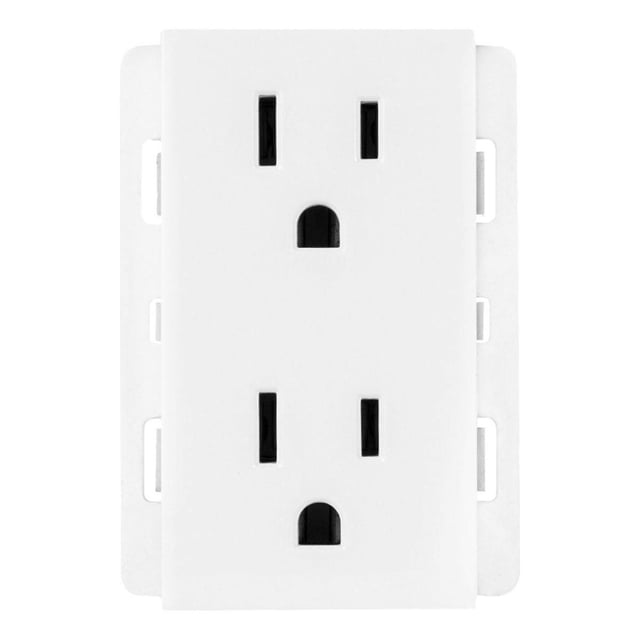 Contacto Dúplex Leviton Blanco Policarbonato 3/3"