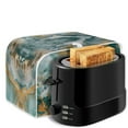 thumbnail image 7 of ZUXONGSY Marble Stripes Cat Toaster Covers 4 Slice Small Appliance Cover Wide Slot Universal Size Microwave Oven Dustproof Cover Fingerprint ProtectorHome Kitchen Decor, 7 of 7