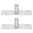 thumbnail image 4 of 2pcs Sliding Door Limiting Stopper Bearing Positioner Simple Small Metal Stainless Steel Sliding Door Orientator for Home, 4 of 7