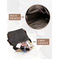 thumbnail image 6 of Sunyuer Women's Convertible Canvas Tote Bag, Large Capacity Multiway Shoulder Backpack, Adjustable Strap Hobo Handbag, Casual Versatile Crossbody Purse for Work Travel Daily Use, 6 of 7
