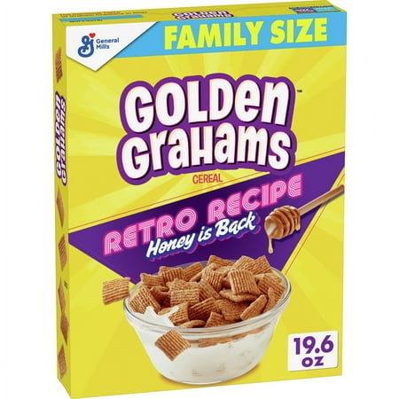 Golden Grahams Breakfast Cereal With Whole Grain, 19.6 oz.
