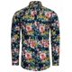 thumbnail image 1 of Camisa hawaiana de manga larga, camisa floral, camisas de moda para hombres, blusa de playa, blusas de flores, ropa para hombres, camisas con cuello vuelto, 1 of 6