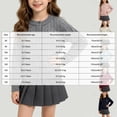 thumbnail image 4 of enyan Girls Knit Cardigan Sweater Button Down Long Sleeve Kids Toddler School Uniform Fall Jacket(Wine,0-1 Years), 4 of 5