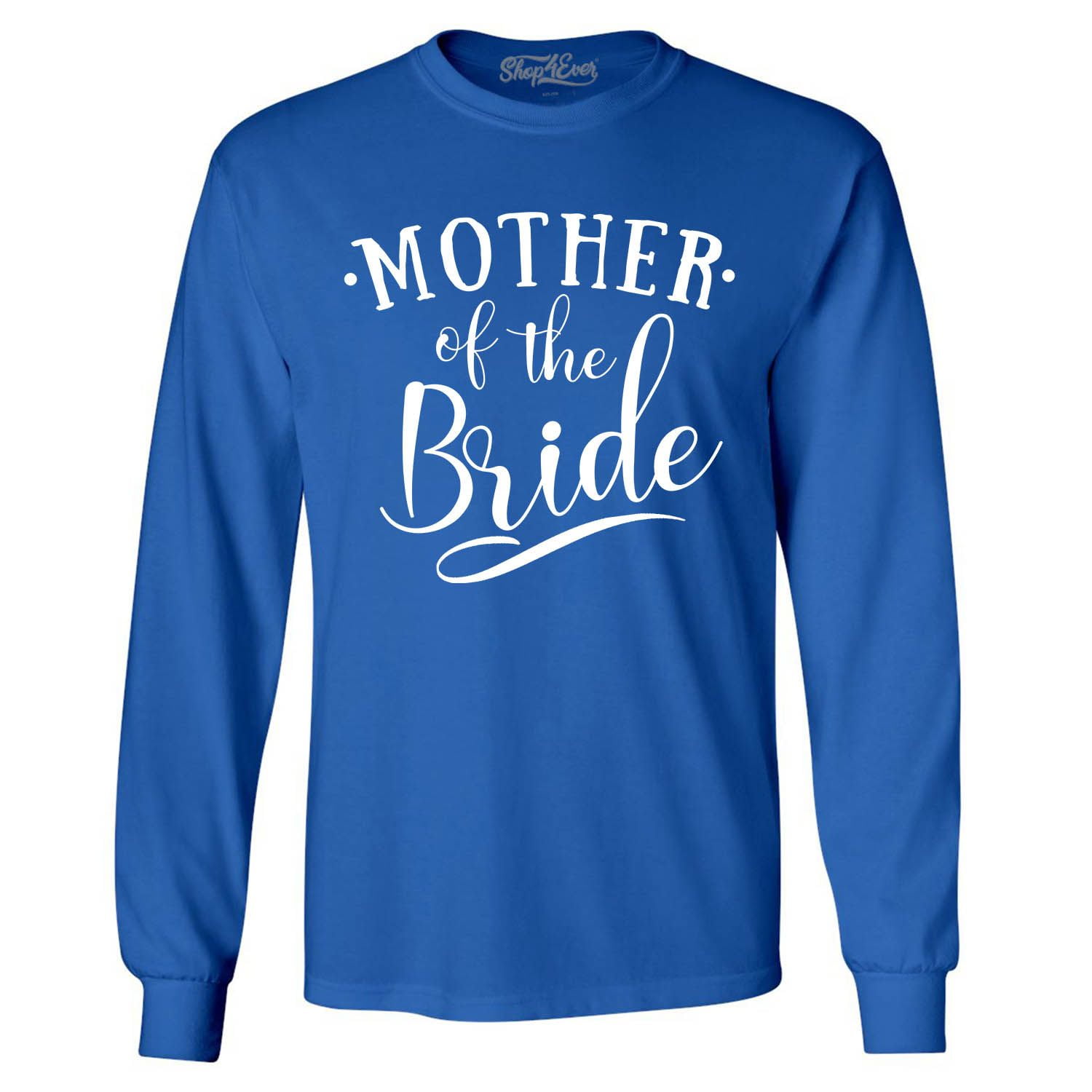 mother of the bride long sleeve shirt