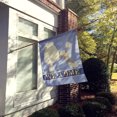 thumbnail image 2 of Carolines Treasures CK3615CHF Poodle Welcome Flag Canvas House Size, 2 of 4