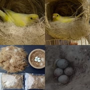 Bird Nesting Materials Mixing Parakeet Nest Material Finch Bird Bedding Hideouts (1.4oz )