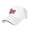 White, variant on Marist College Sandwich Cap Unisex Classic Baseball Capunisex Adjustable Casquette Dad Hat