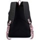 thumbnail image 2 of Mochila de lona recargable por USB (verde), 2 of 5
