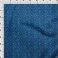 thumbnail image 3 of oneOone Polyester Lycra Blue Fabric Batik Sewing Craft Projects Fabric Prints By Yard 56 Inch Wide - D0, 3 of 4