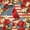 Red Green, variant on Manfei Watercolor Flowers Stars Twin Quilt Set,Us Flag 4Th Of July Twin Coverlet Set,Red White Blue,2-Piece