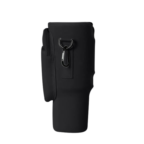 40oz Tumbler Cup Holder, Insulated Water Bottle Carrier with Handle, Handbag for Travel Gym Hiking Sports Accessories (Excluding Cup)