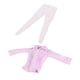 thumbnail image 3 of Ropa de femenino a escala 1/6 de moda, conjunto de camisa de traje de uniforme para mujer ropa de muñeca de figura para figuras de mujer de 12 Rosa y blanco Baoblaze Traje de muñeca femenina, 3 of 8