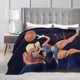 thumbnail image 5 of Manta de dibujos animados de Bugs Bunny, manta de vellón ultra suave y acogedora de lujo para sofá cama, mantas de franela cálidas para todas las estaciones, ropa de cama para niños, adolescentes y, 5 of 7