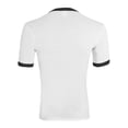 thumbnail image 2 of Augusta L Youth Ringer T-Shirt White/Black 711, 2 of 4