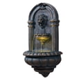 thumbnail image 5 of Teamson Home Tiered Lion Outdoor Water Fountain–LED Light with Built-In Electric Pump & Simple Setup, Antique Cooper, 5 of 15