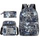 thumbnail image 3 of 3pcs Football Cristiano Ronaldo Backpack 3d Printe Teens Shoulder Bags, 3 of 5