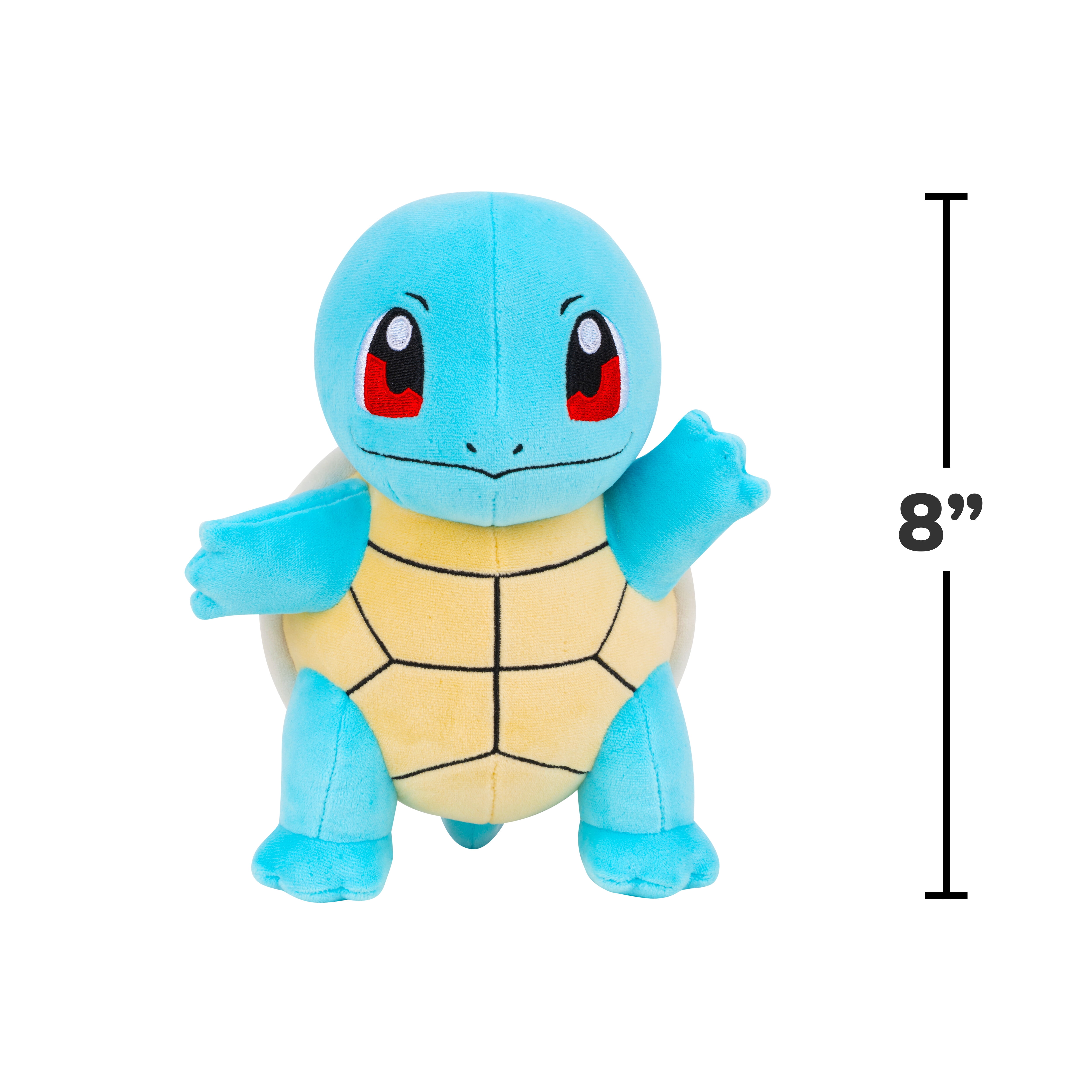 Pokemon Squirtle Plush - 8-Inch Soft Plush with Details