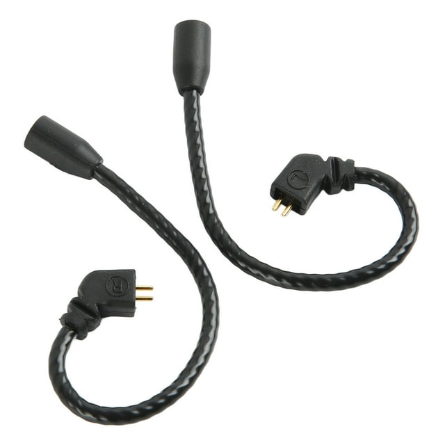 Earbuds Adapter Cord, Compact Gold Plated Interface Female To Male Lossless Sound For MMCX To 0.78mm Adapter Cable Universal For MS4 For ED16 For ZSR