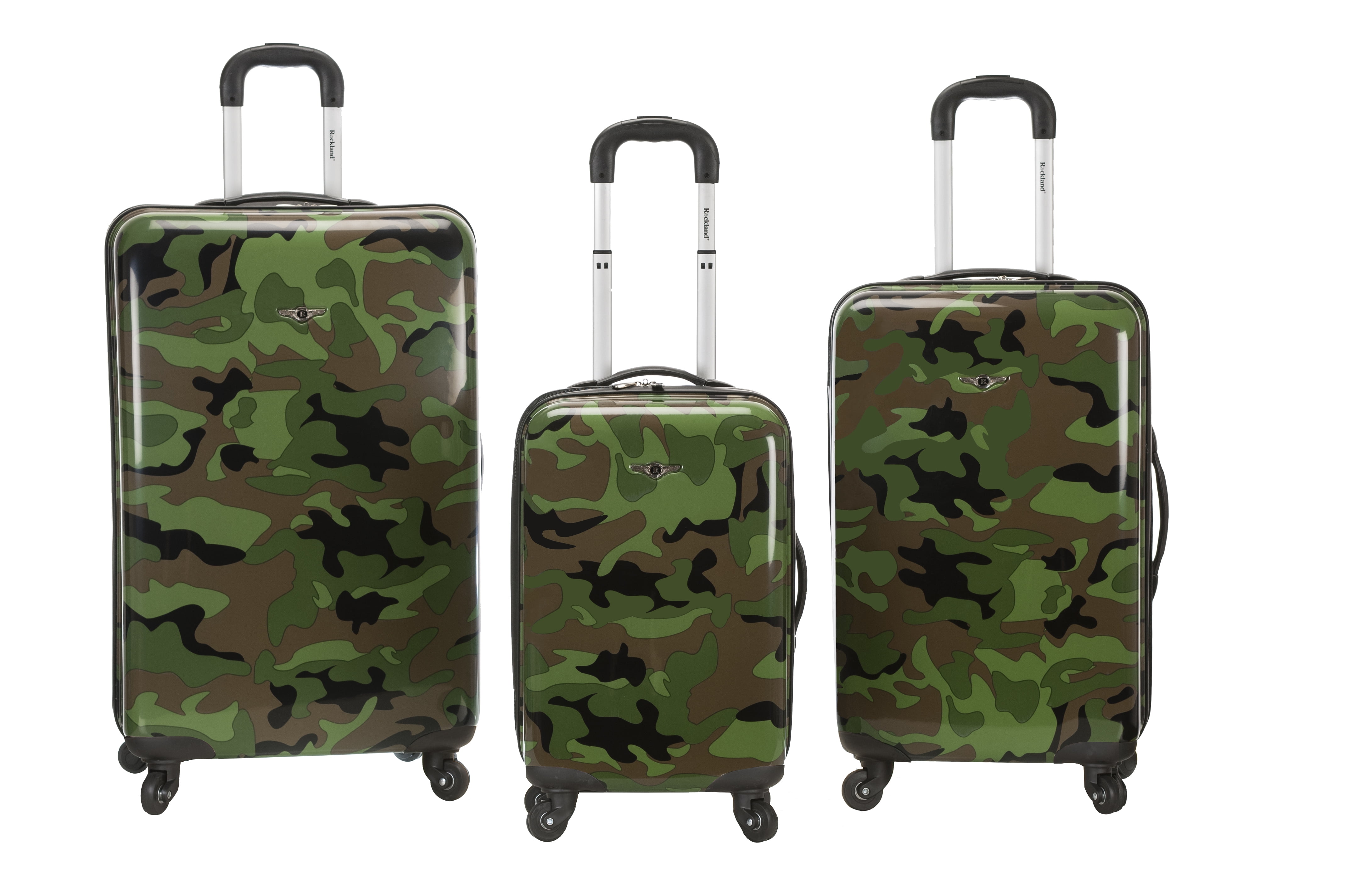 rockland camo luggage