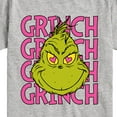 thumbnail image 3 of The Grinch - Grinch Stacked - Toddler & Youth Short Sleeve Graphic T-Shirt, 3 of 5