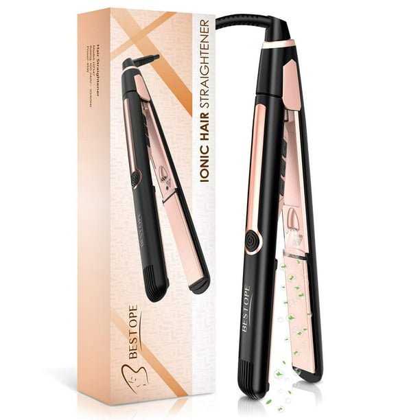 BESTOPE Hair Straighteners Ionic Tourmaline Ceramic Straighteners