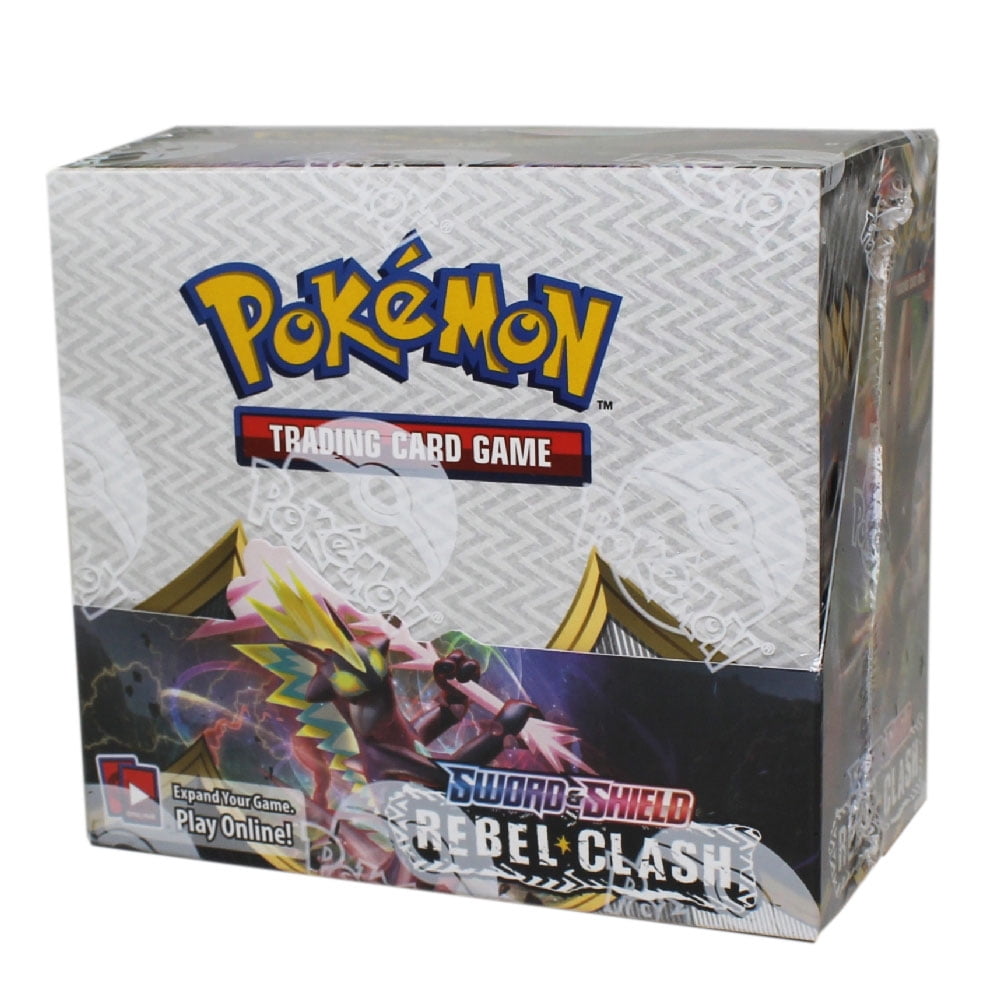 Pokemon Cards Sword Shield Rebel Clash Booster Box 36 Packs Walmart Com Walmart Com