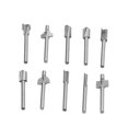 thumbnail image 2 of Mini Shank Hss Router Bit, Router Bit Set High Hardness Spiral Cutting Edge Unique Design High Durability  for Woodworking, 2 of 8