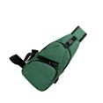 thumbnail image 2 of Sling Bag for Men Women,Vaschy Water Resistant One Strap Over the Shoulder Cross Body Backpack Chest Bag for Hiking/Travel/Outdoor Dark green, 2 of 8