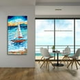 thumbnail image 4 of Epic Art 'Wind in my Sail II' by Carolee Vitaletti, Acrylic Glass Wall Art, 24"x48", 4 of 8