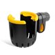 thumbnail image 1 of Soidarity Portavasos para cochecito, ajustable, Universal, para cochecito, estante de almacenamiento para botellas, organizador de plástico Ciclismo Amarillo negro, 1 of 6