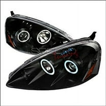 Spec-D Tuning Acura RSX 2005 2006 CCFL LED Halo Projector Headlights - Black