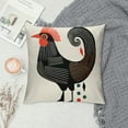 thumbnail image 2 of GOSMITH  Chicken Pillow Cover Chicken Lover Gift,Chicken Gifts for Chicken Lovers,Chicken Lover Gifts for Women,Guess What Chicken Pillow, 2 of 5