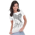 thumbnail image 3 of Wedding Dress Bachelorette Party Womens Slim Fit Graphic Tee Brisco Brands X, 3 of 5