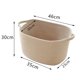 thumbnail image 2 of Cesta macenamiento de cuerda de de estilo nórdico, cesto de ropa Beige Zulema cesta tejida de cuerda de algodón, 2 of 8