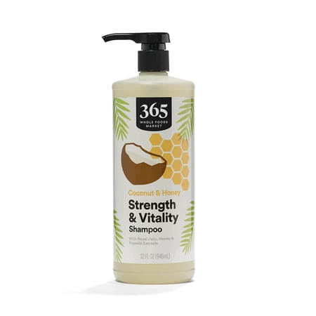 365 by Whole Foods Market  Strength & Vitality Shampoo  Coconut & Honey  32 Fl Oz